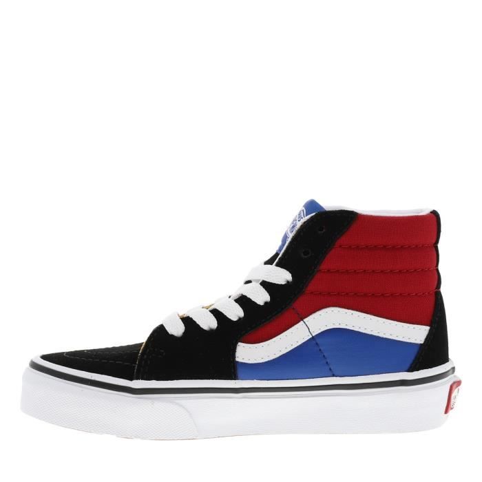 Vans cuir montante on sale