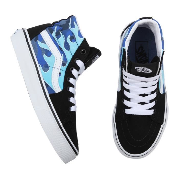 Vans sk8 hi enfant cyan top