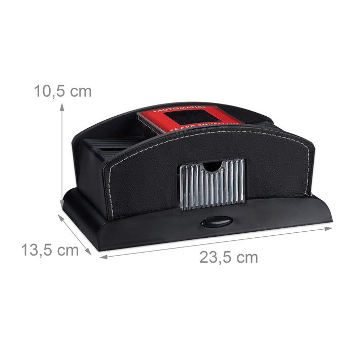 Fafeicy Mélangeur manuel de cartes 1‑2 Deck Manual Card Shuffler Poker