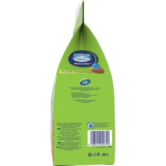 Catsan Naturelle Plus Litiere Vegetale L Pour Chat Cdiscount Animalerie Catsan Naturelle Plus Litiere Vegetale L Pour Chat Cdiscount Animalerie