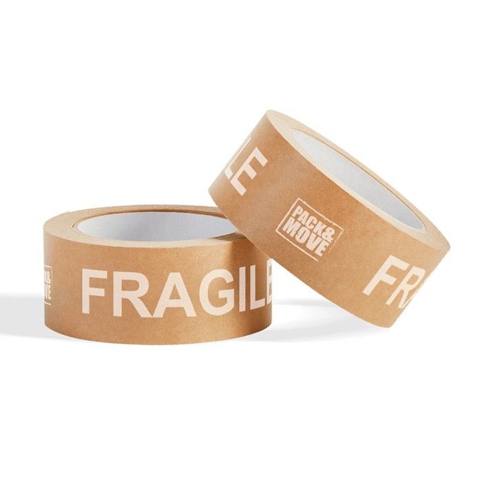 Ruban Adhésif 'Fragile' 50 Mm X 66 M – Lot De 6 Rouleaux Pour Emballage Sécurisé
