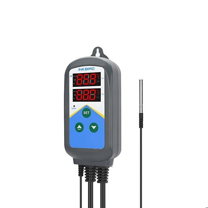 Inkbird ITC-1000 Contrôleur De Température 220V Double Relais Avec Sonde - Thermostat Chauffage Refroidissement
