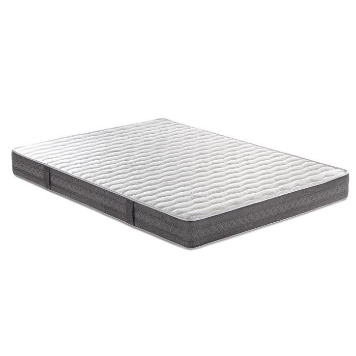 FRESHA Matelas 140 x 190 - Mousse et latex - 20 cm - Ferme
