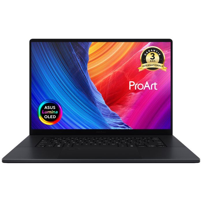 PC Portable ASUS ProArt P16 OLED H7606 : Win 11 16 WQXGA+ Tactile RTX 5070 8Go AMD Ryzen AI 9 HX370 RAM SSD