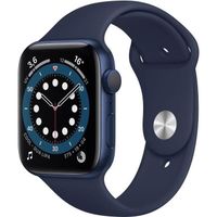 Apple Watch Series 6 GPS - 44mm Boîtier aluminium Bleu - Bracelet Bleu Intense (2020) - Reconditionné - Excellent état