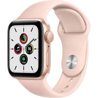 Apple Watch SE GPS - 40mm Boîtier aluminium Or - Bracelet Rose des Sables (2020) - Reconditionné - Excellent état