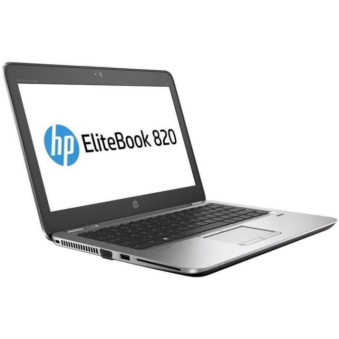 Ordinateur Portable HP 820 G3 - Core i5 - RAM 16Go - HDD 500Go - Linux - Reconditionné - Etat correct