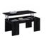Kendra Table Basse Plateau Relevable Noir