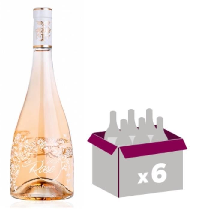 La Vie En Rose 2017 Château Roubine x6 Côtes de Provence rosé