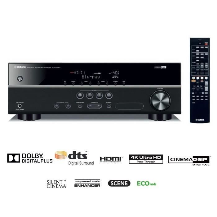 YAMAHA HTR2067 Amplificateur Tuner 5.1Ch Extra Bass Cdiscount TV Son