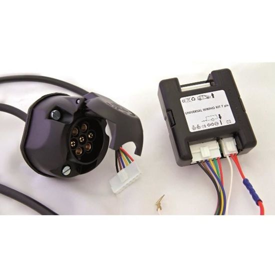 Faisceau électrique 7 Broches Pour Remorque - Avec Relais, Fonction Standard, Neuf - Marque Umbra Rimorchi