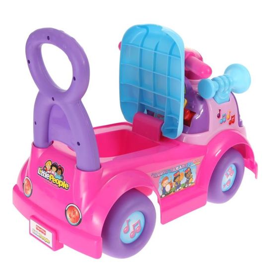 Porteur Pousseur Rose Musical FISHER PRICE Cdiscount Jeux Jouets