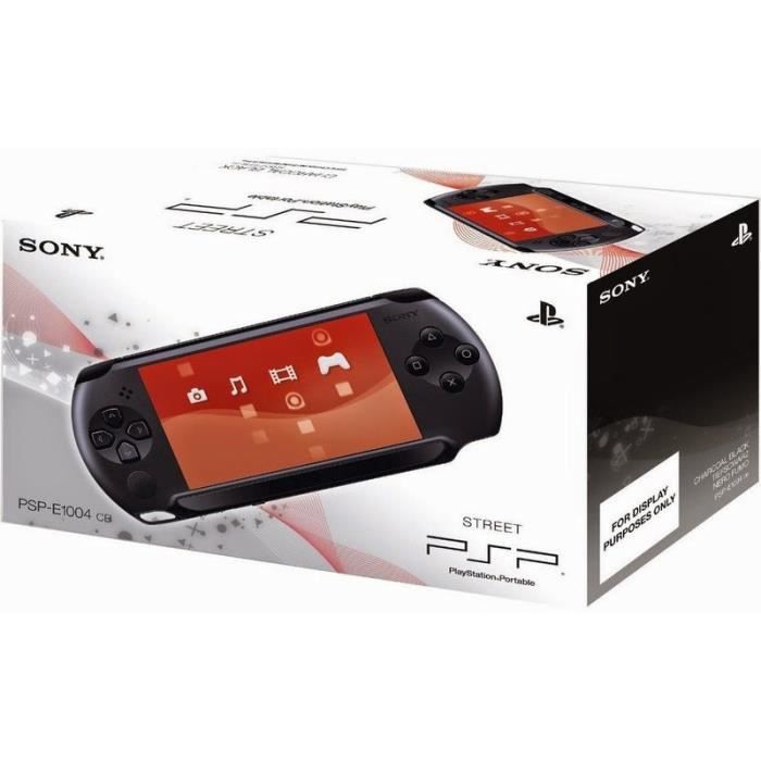 Console Sony PSP Street (E1004) - Noir - Reconditionné - Excellent état