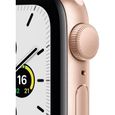 Apple Watch SE GPS - 40mm Boîtier aluminium Or - Bracelet Rose des Sables (2020) - Reconditionné - Excellent état-1