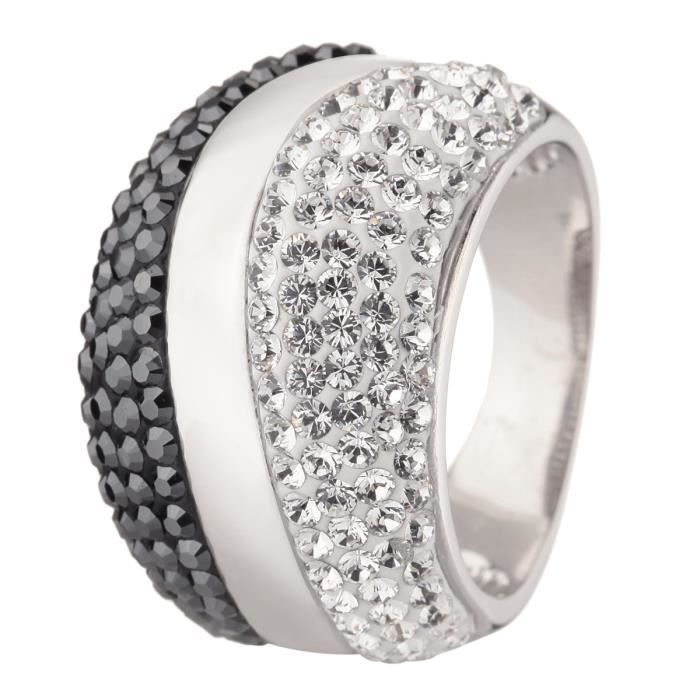 Bague ornée de cristaux swarovski clearance