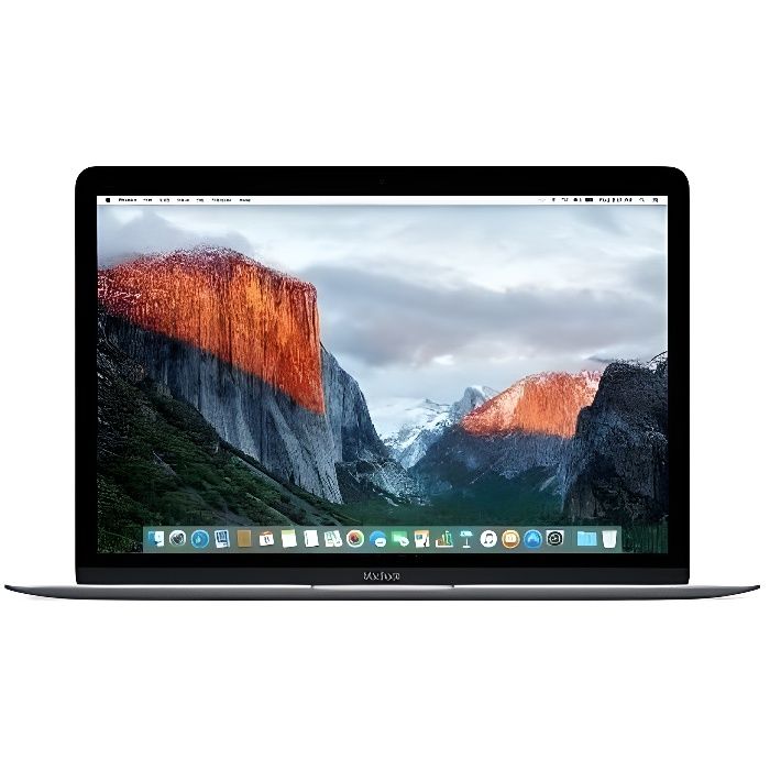APPLE MacBook Retina 12 2015 m - 11 Ghz - 8 Go RAM - 256 Go SSD - Gris Sidéral - Reconditionné - Etat correct Reconditionné - Apple reconditionné disponible sur Cdiscount Seconde Vie