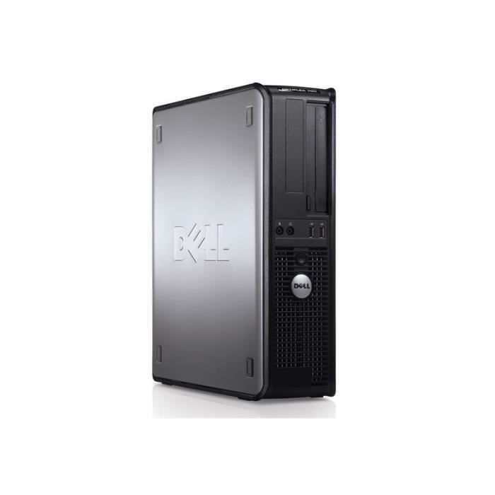 Unité Centrale Dell 780 DT – Core 2 Duo – RAM 4Go – HDD 250Go – Windows 7 – Reconditionné – Etat correct