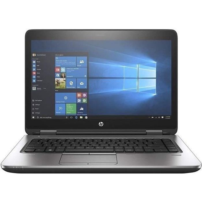 Ordinateur Portable HP 640-G1 - Core I5 - RAM 8G - SSD 256G - Windows 10 - Reconditionné - Etat correct - Hewlett packard