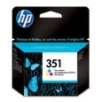 HP 351 Cartouche d'encre trois couleurs authentique (CB337EE) pour HP Photosmart C4380/C4472/C4580/C5280-0