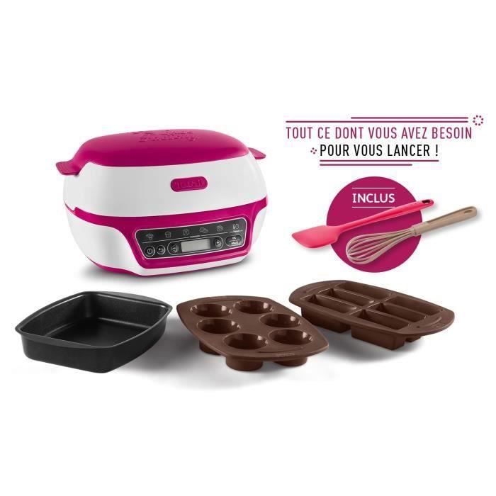 Tefal Yy4377fb Cake Factory Machine Intelligente A Gateaux 3 Moules Fouet Et Spatule Inclus 5 Programmes Blanc Rose Cdiscount Electromenager Tefal Yy4377fb Cake Factory Machine Intelligente A Gateaux 3 Moules Fouet Et Spatule Inclus 5 Programmes Blanc Rose Cdiscount Electromenager
