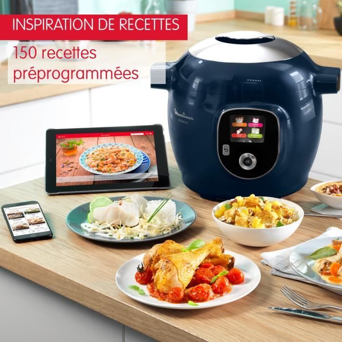Moulinex Cookeo Touch Wifi : Multicuiseur intelligent avec écran