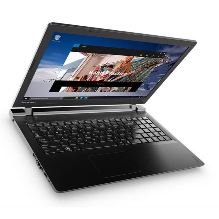 Lenovo PC Portable - Ideapad 100-15IBY - 15,6" HD - 4Go de RAM ...