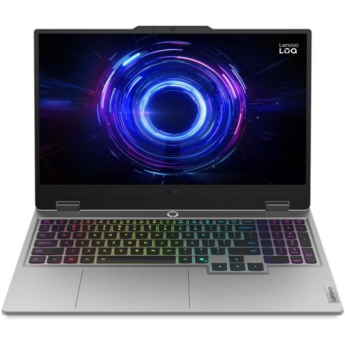 PC portable Gamer LENOVO LOQ 15IRX10  Sans Windows – 156 WQHD 165hz – Core i7-13650HX – RTX 5070 115W – RAM 32 Go – SSD 1 To