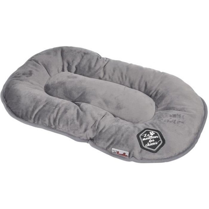 Meilleurs prix pour coussin flocon 107cm collection patchy gris/noir