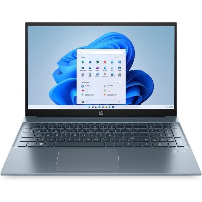 PC Portable HP Pavilion 15 eh3027nf 15 FHD AMD Ryzen 7 7730U RAM 16Go Stockage 512Go SSD Windows 11 Blue Brume AZERTY
