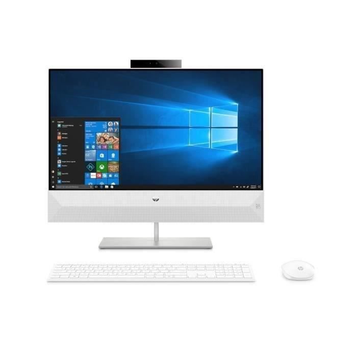 Vente Ordinateur de bureau HP PC Pavilion All-in-One - 23,8"FHD - Intel Core i7- 9700T - RAM 8Go - Stockage 256Go SSD + 2To HDD - Windows 10 pas cher Vente Ordinateur de bureau HP PC Pavilion All-in-One - 23,8"FHD - Intel Core i7- 9700T - RAM 8Go - Stockage 256Go SSD + 2To HDD - Windows 10 pas cher