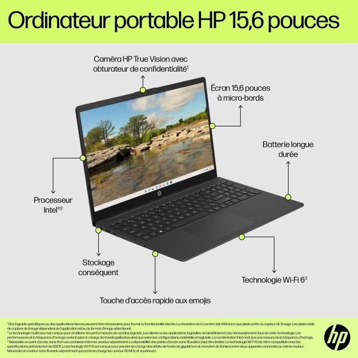 Computer Portatile HP 15-fd00 – 15.6'' FHD, Intel I5-1235U, 16GB RAM, 1TB SSD, Windows 11 – Nuovo