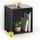 Cube de rangement noir