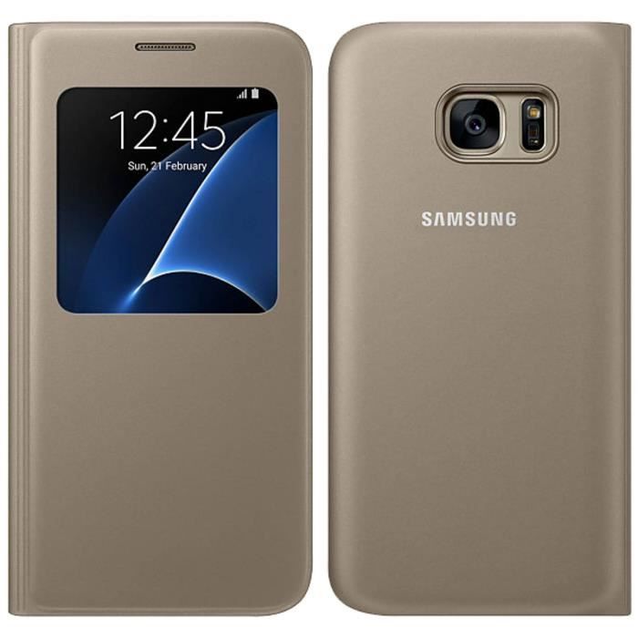 Samsung View Cover Galaxy S7 - vue 3