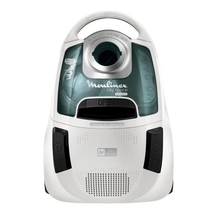 MOULINEX MO2727PA Aspirateur sans sac City Space Cyclonic - Efficacité  énergétique A - Compact - Cdiscount Electroménager