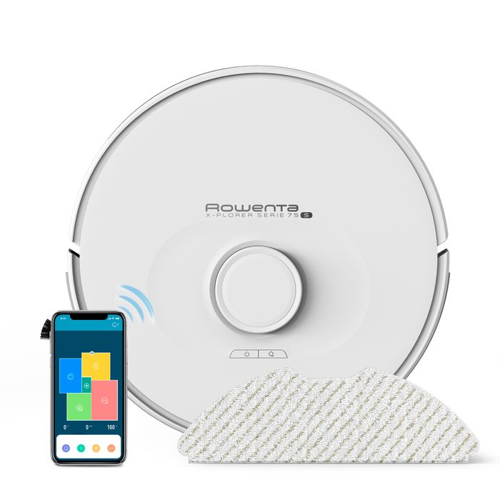 Rowenta RR8567WH Aspirateur robot laveur - vue 3