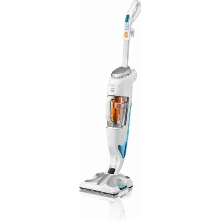 ROWENTA RY7577WH Aspirateur sans sac et nettoyeur vapeur balai Clean & Steam - 1700W - 84db