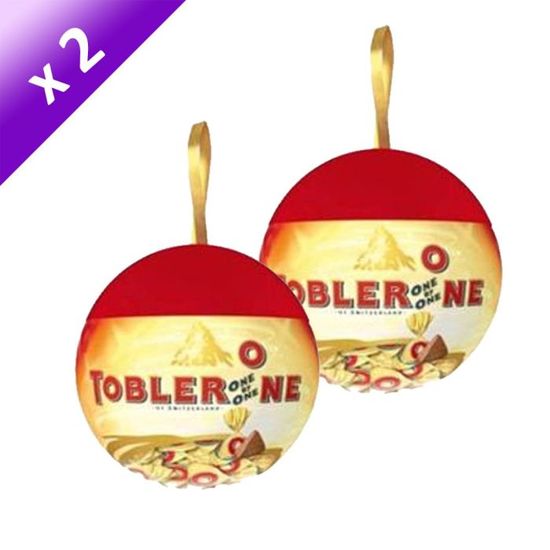 TOBLERONE Boule De Noël 2x150g Cdiscount Au quotidien