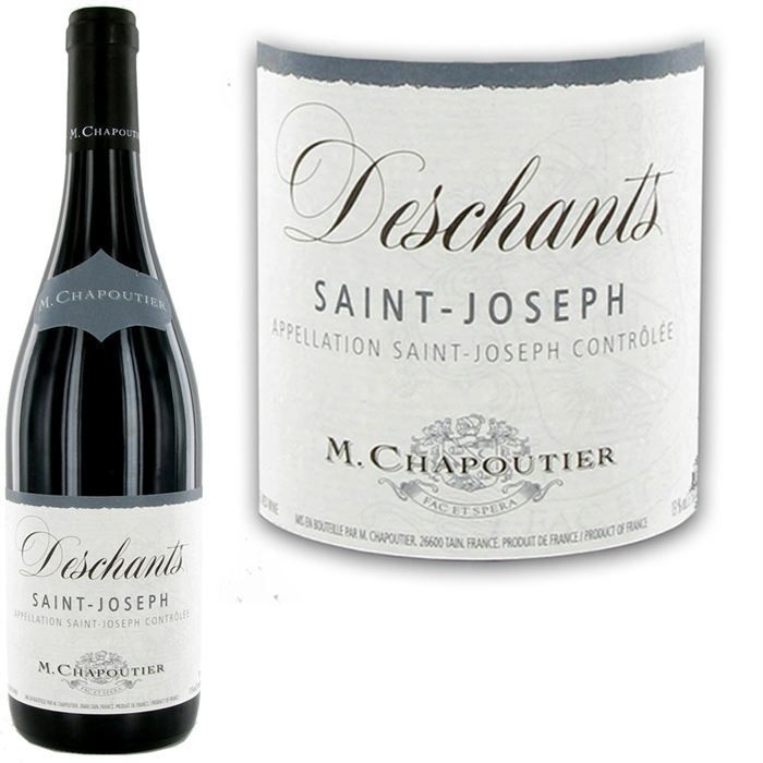 Chapoutier Deschants Saint Joseph 2010 La cave Cdiscount