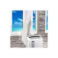 Joint de fenêtre flexible pour climatiseur mobile et sèche-linge - Kit de joint de fenêtre pour climatiseur portable - Avec