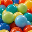 KiddyMoon 100 7Cm Balles Colorées Plastique Pour Piscine Enfant Bébé Fabriqué En EU, Vert-0