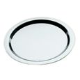 Plateau inox rond