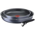 Poele induction poignee amovible