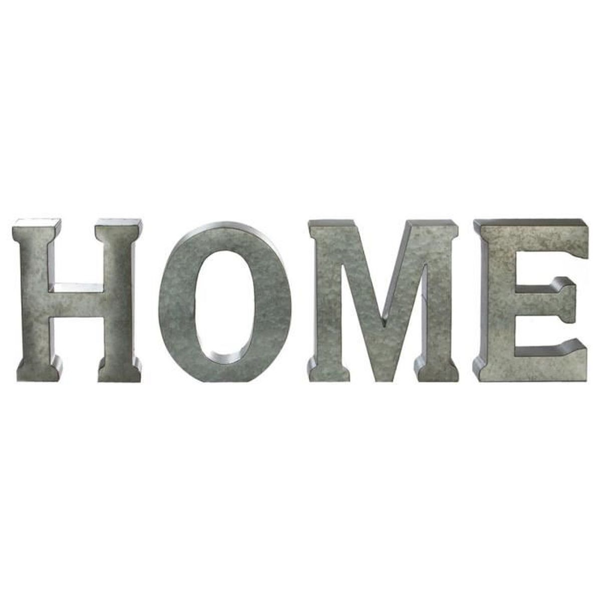 lettres decoratives en metal home cdiscount maison