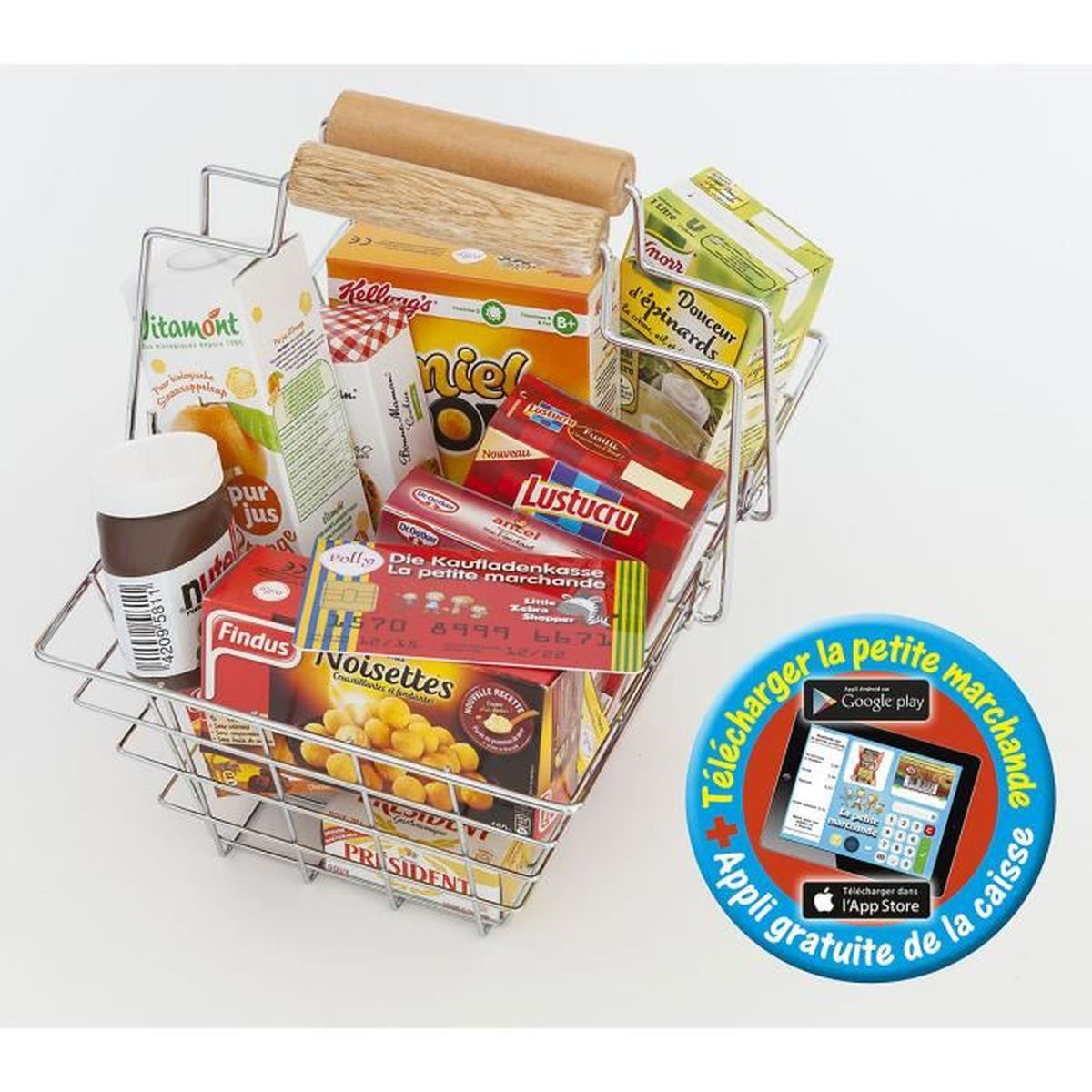 Panier Metallique Garni Epicerie Enfant Cdiscount Jeux Jouets Panier Metallique Garni Epicerie Enfant Cdiscount Jeux Jouets