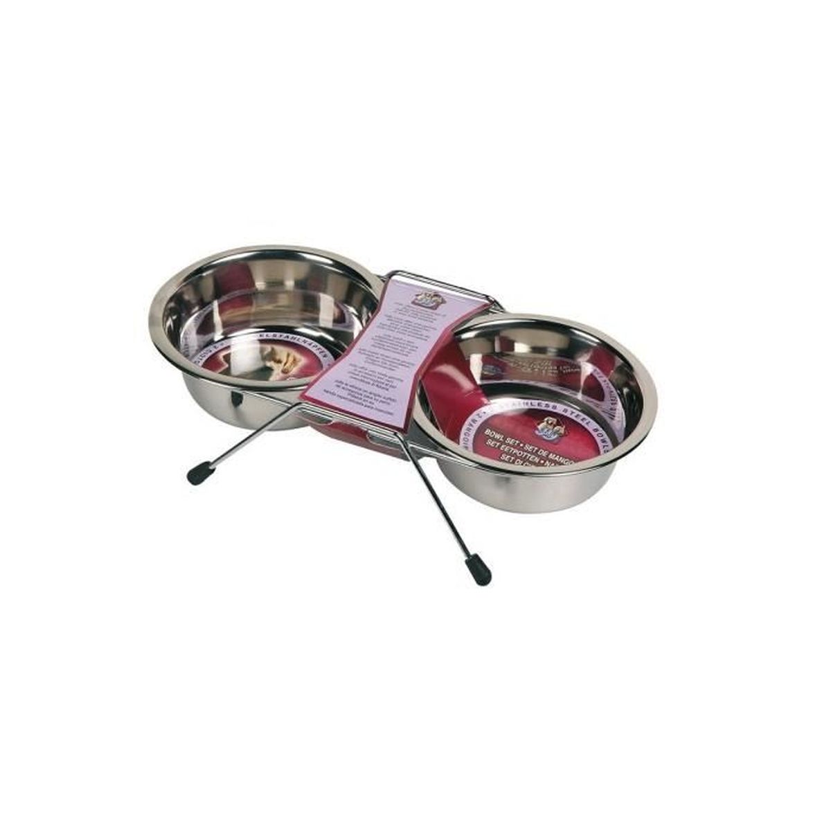 Set 2 Bols Inox 9cm Pour Chat Cdiscount Set 2 Bols Inox 9cm Pour Chat Cdiscount