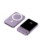 KAVERO INN Batterie externe 10000mAh Violet pratique Batterie externe magnétique Batterie Externe Magsafe Batterie Externe Magnétique san