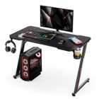 INTIMATE WM HEART IWMH Bureau gaming Noir 110 x 60 x 74,5 cm plateau en Fibre de carbone