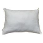 Oreiller "Fjord Grand Hotel" déhoussable Ferme Com'Duv Satin de coton rayé Lestra - Oreiller 50 x 70 cm