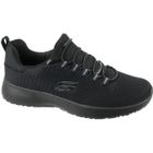 Baskets Homme Skechers Dynamight 58360-BBK - Noir - Lacets - Textile