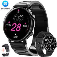 Montre Connectée Femme Homme Sport, 112+ Modes Smartwatch Repondre Appel 1.39'' Écran Tactile Bracelet Connectee pour Android iOS